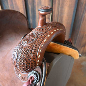 13.5" TESKEY'S PRO CUTTER RANCH CUTTER SADDLE