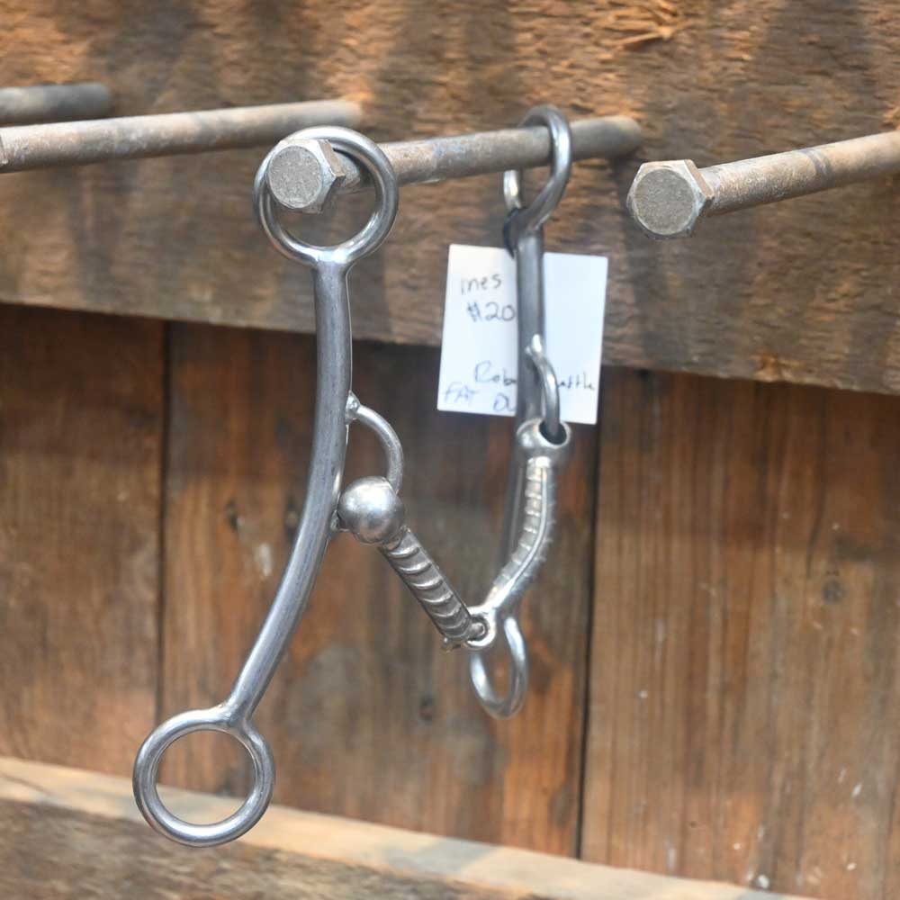 Flaharty Fat Duke Rebar Snaffle Bit FH480 Tack - Bits Flaharty   