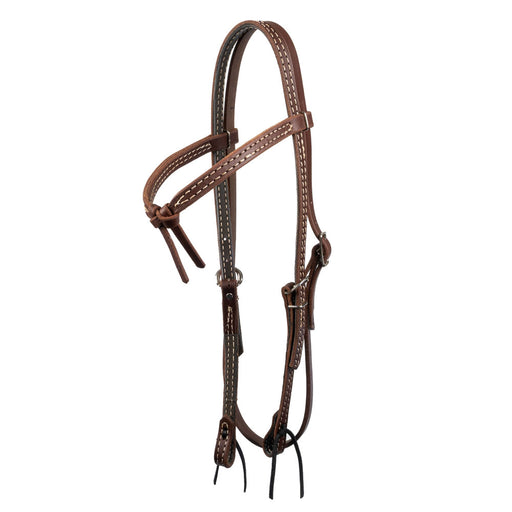 Teskey's Crossover Browband Headstall Tack - Headstalls Teskey's
