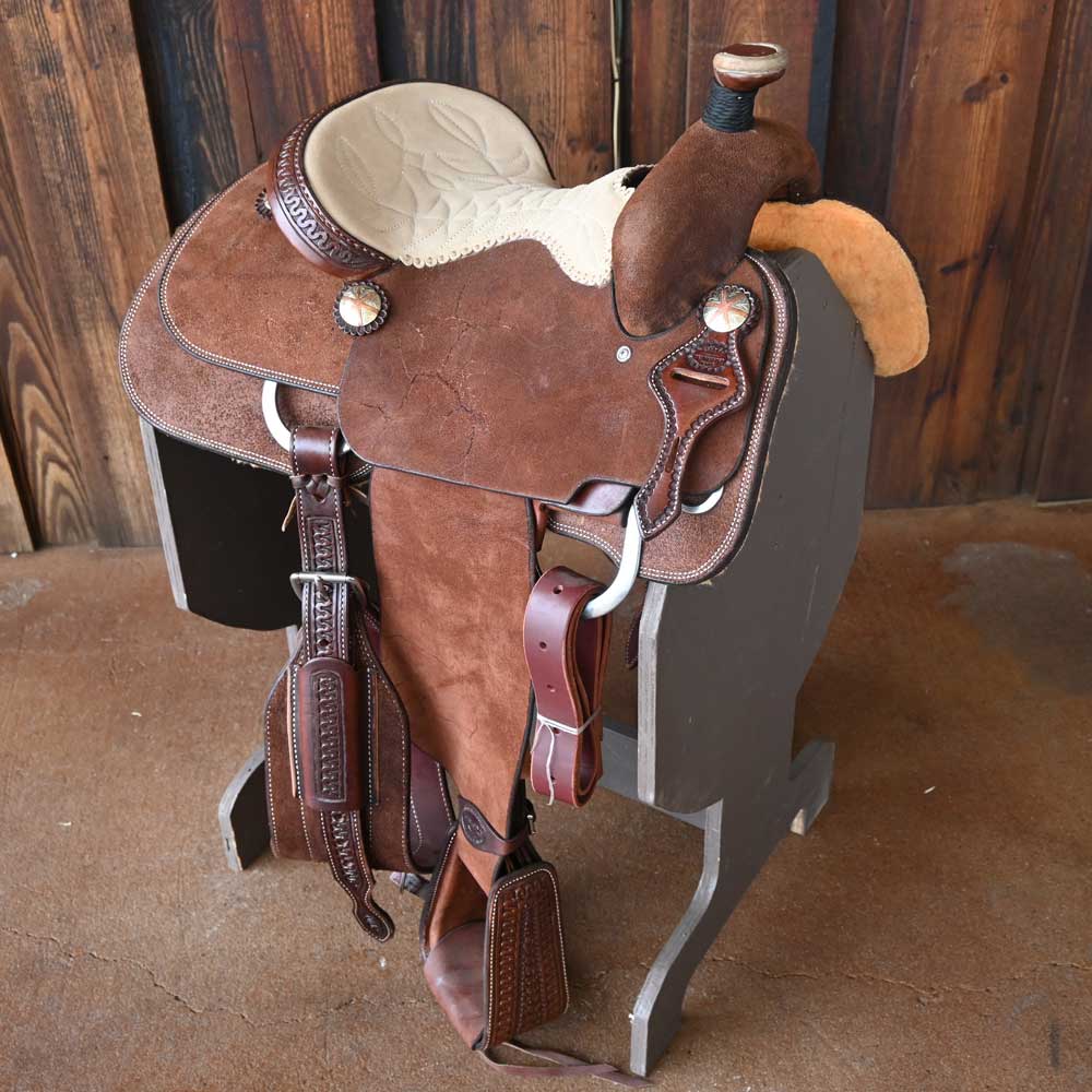 13.5" TESKEY'S ROPING SADDLE