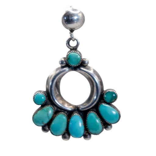 Vintage 7 Stone Kingman Hoop Earrings WOMEN - Accessories - Jewelry - Earrings Linda Winter