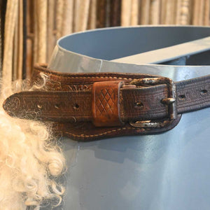 Chaps - Custom made by Visalia Stock Saddle Company - Vintage Wooly Chaps CHAP761 Tack - Chaps & Chinks Visalia Stock Saddle Company   
