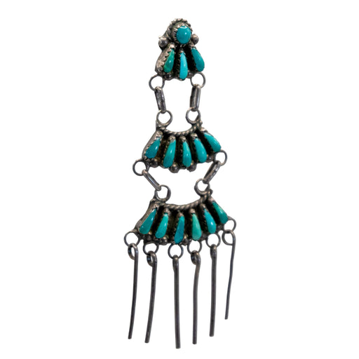 Vintage 1940 Zuni Chandelier Earrings WOMEN - Accessories - Jewelry - Earrings Linda Winter