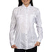 Rock & Roll Denim Women's White Tek Ripstop Pearl Snap Shirt WOMEN - Clothing - Tops - Long Sleeved Panhandle