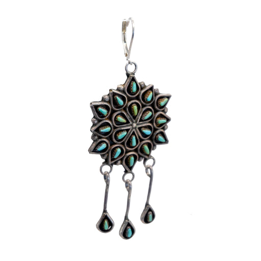 Vintage Shadow Cluster Kingman Earrings WOMEN - Accessories - Jewelry - Earrings Linda Winter