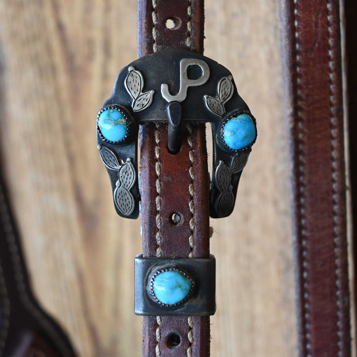 Dennis Moreland Solid Port Bridle Rig w/Split Ear Headstall