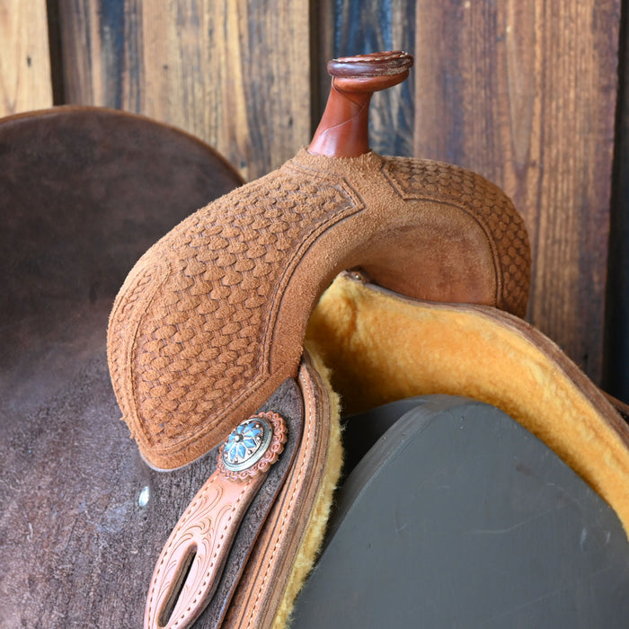 14" TESKEY'S BARREL SADDLE Saddles - New Teskey's Saddlery