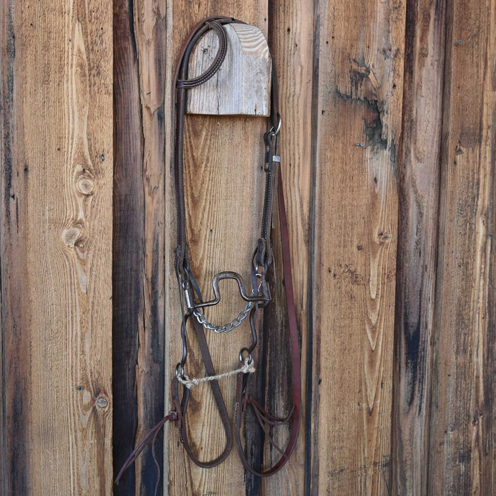 Square Port Bridle Rig w/Single Ear Headstall