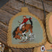 Hand Painted Novelty Fly Swatter - Multiple Patterns! Collectibles misc Bronc Rider - Green Background