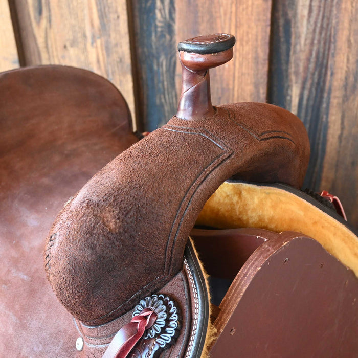 15" TESKEY'S PRO CUTTER RANCH CUTTER SADDLE
