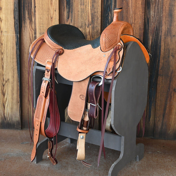 16" TESKEY'S PRO CUTTER RANCH CUTTER SADDLE