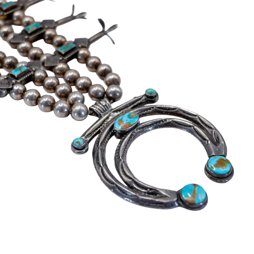 1930 Fred Harvey Royston Squash Blossom Necklace WOMEN - Accessories - Jewelry - Necklaces Linda Winter