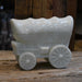 Vintage Milk Glass Covered Wagon Collectibles MISC