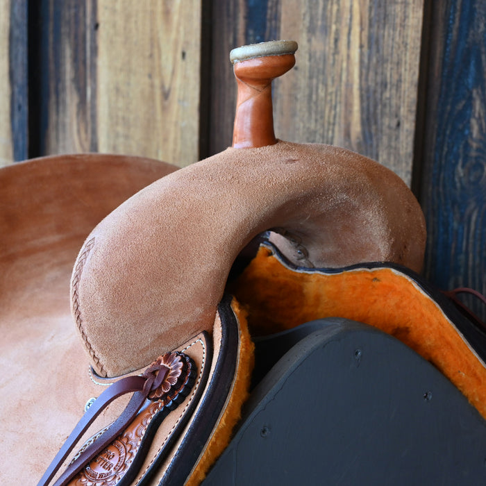13" TESKEY'S PRO CUTTER RANCH CUTTER SADDLE