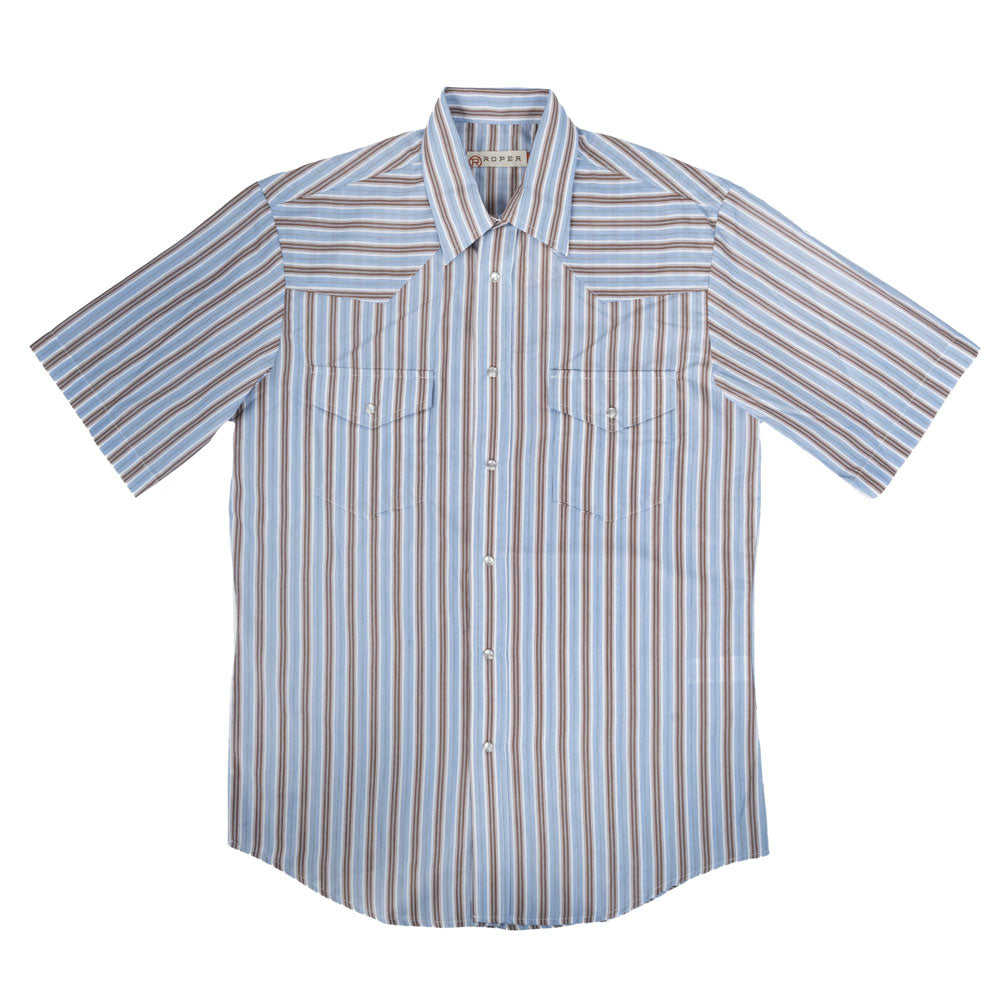 Roper Men's Pearl Snap Western Shirt MEN - Clothing - Shirts - Short Sleeve Roper Apparel & Footwear