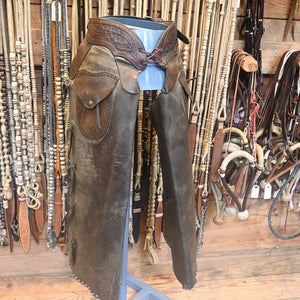 Cowboy Chaps - Handmade by Hamleye Co. Pendleton, Oregon  "58 Special" CHAP766 Tack - Chaps & Chinks Hamleye Co.   