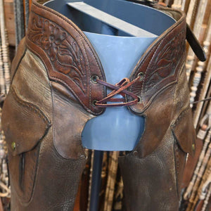 Cowboy Chaps - Handmade by Hamleye Co. Pendleton, Oregon  "58 Special" CHAP766 Tack - Chaps & Chinks Hamleye Co.   