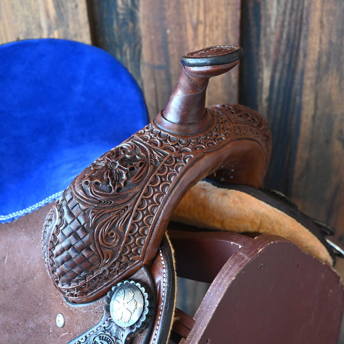 12" TESKEY'S YOUTH BARREL SADDLE