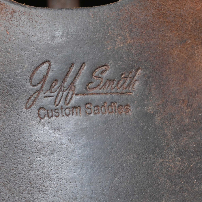 15" USED TESKEY'S RANCH CUTTER SADDLE