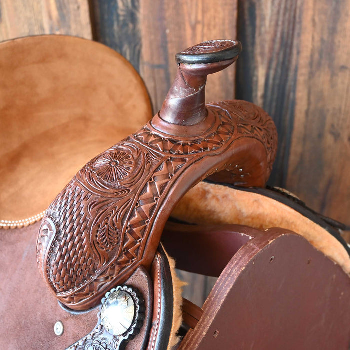 12" TESKEY'S YOUTH BARREL SADDLE