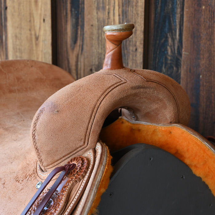 16" TESKEY'S PRO CUTTER RANCH CUTTER SADDLE