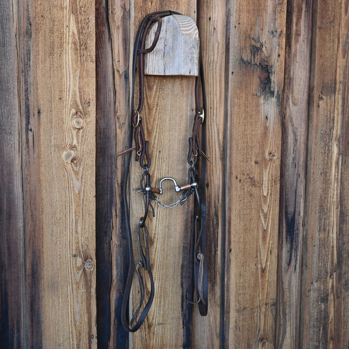 Kerry Kelley 65 Correction Bridle Rig w/Single Ear Headstall