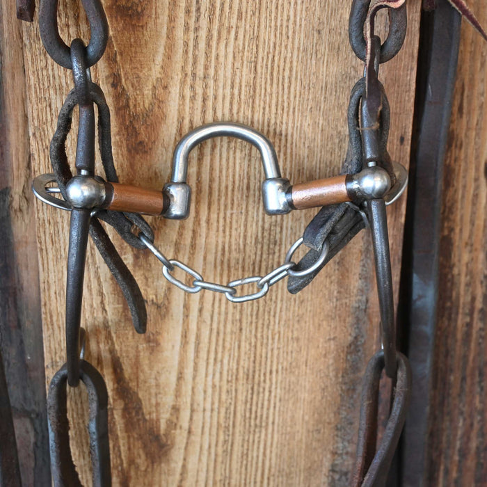 Kerry Kelley 65 Correction Bridle Rig w/Single Ear Headstall