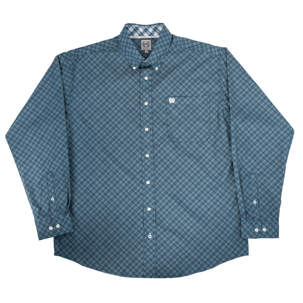 Cinch Men's Geo Print Button Down Western Shirt MEN - Clothing - Shirts - Long Sleeve Cinch
