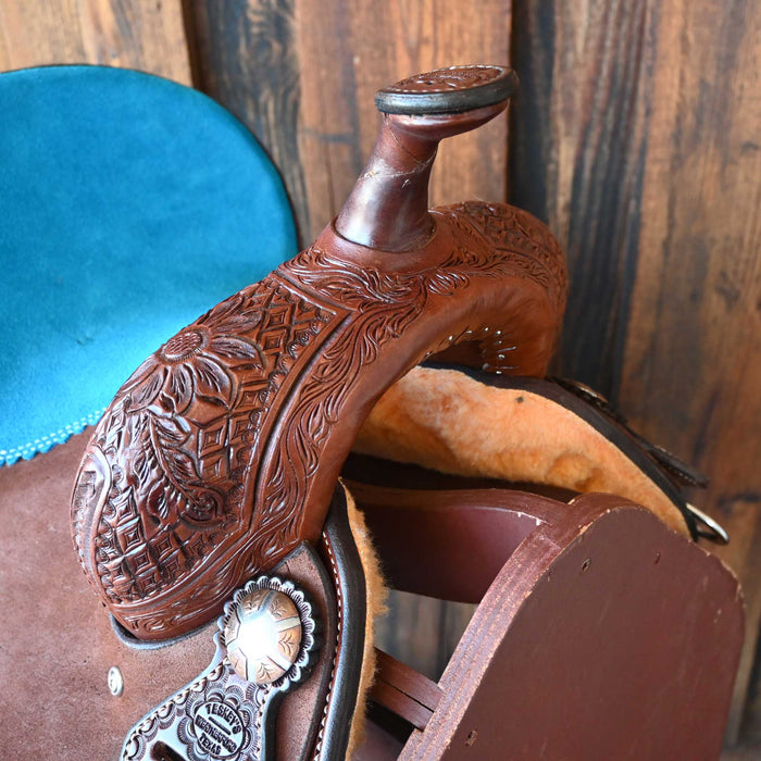 12" TESKEY'S YOUTH BARREL SADDLE