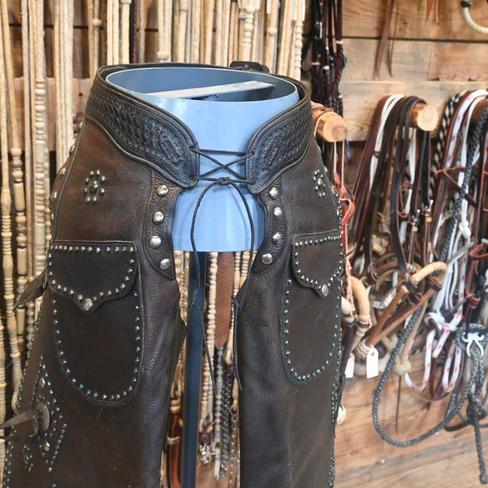 Fred Mueller Handmade Cowboy Chaps Tack - Chaps & Chinks Fred Mueller