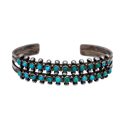 Vintage Double Row Snake Eye Cuff WOMEN - Accessories - Jewelry - Bracelets Linda Winter