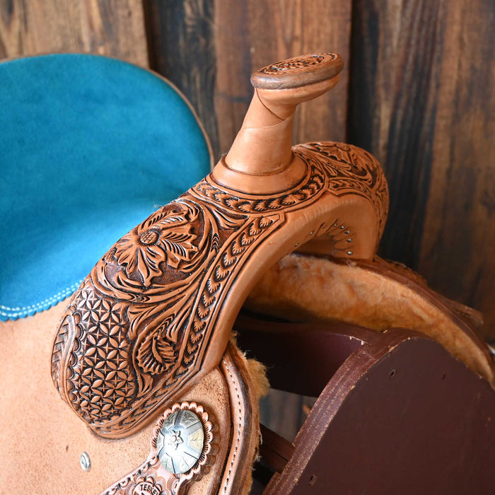 12" TESKEY'S YOUTH BARREL SADDLE