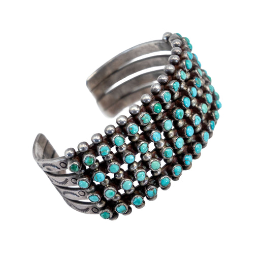 Vintage Four Row Snake Eye Cuff WOMEN - Accessories - Jewelry - Bracelets Linda Winter