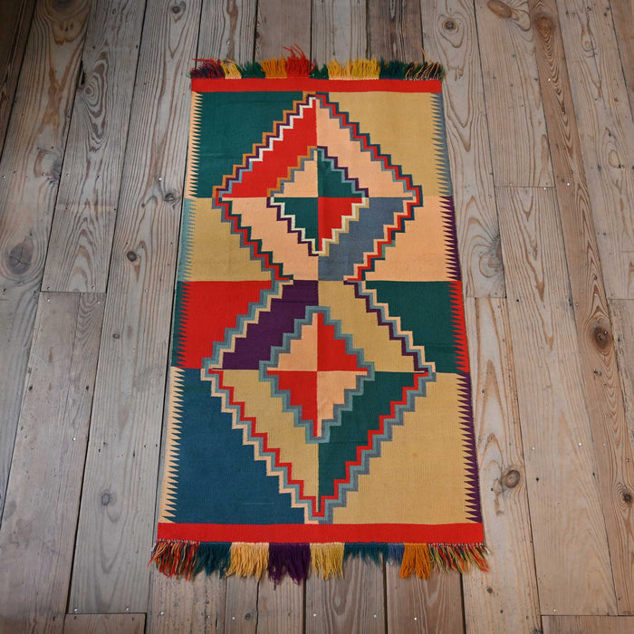 Vintage Germantown Sampler Saw Tooth Edge Boarder