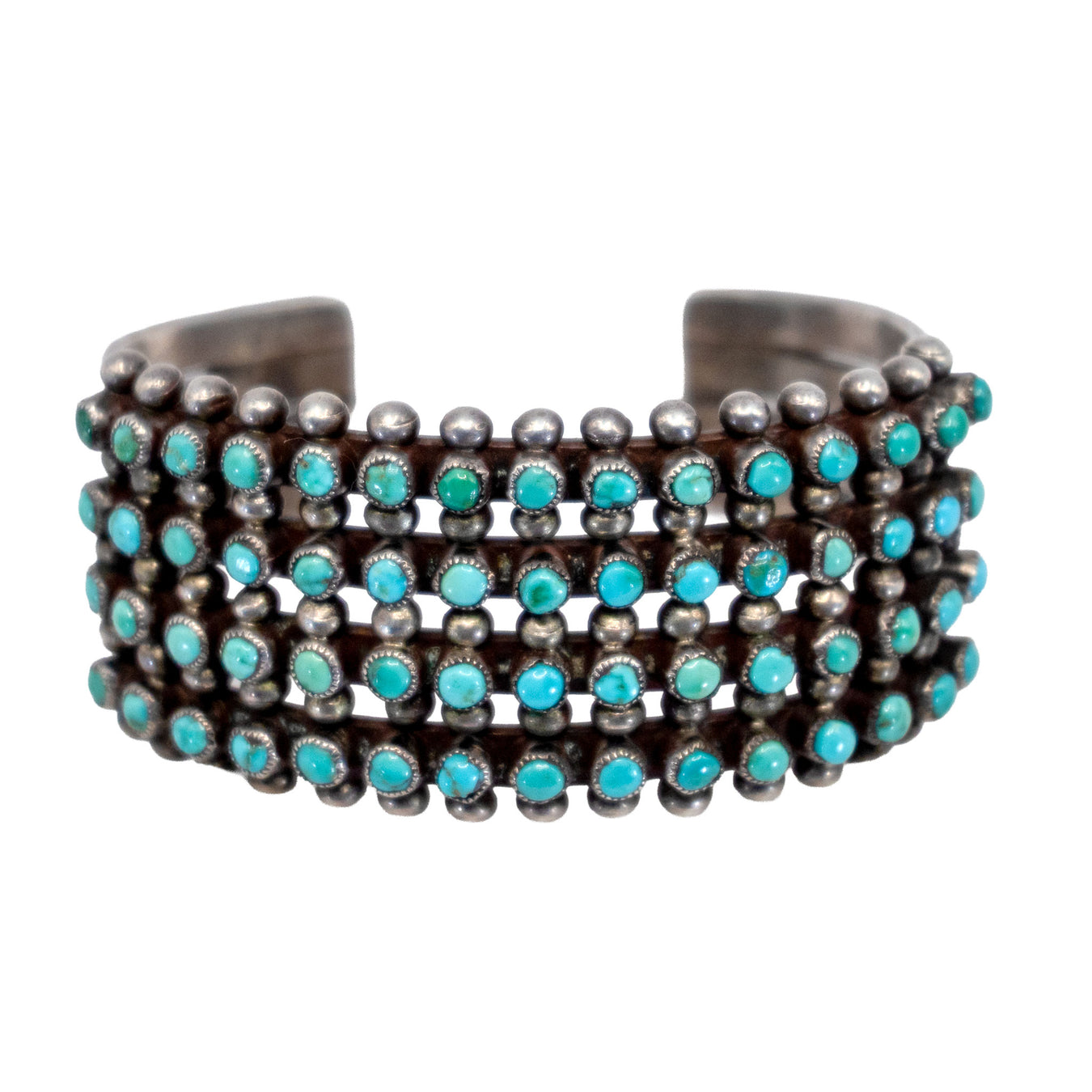 Vintage Four Row Snake Eye Cuff WOMEN - Accessories - Jewelry - Bracelets Linda Winter