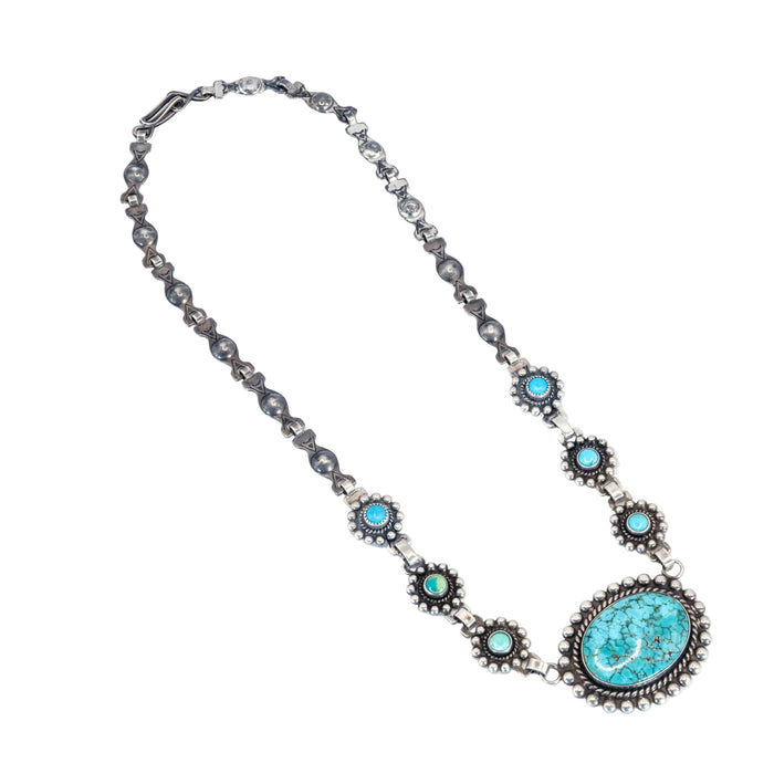 1940 Fred Harvey Kingman Necklace WOMEN - Accessories - Jewelry - Necklaces Linda Winter