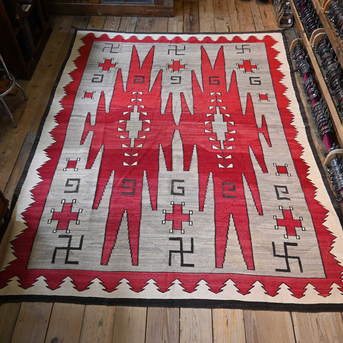 Vintage Klageton 1920's Navajo Rug