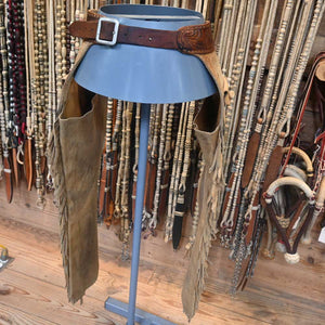 Cowboy Chaps - Handmade by McKinney White - Douglas Arizona "Original ELand Saddles"   CHAP769 Tack - Chaps & Chinks McKinney White   