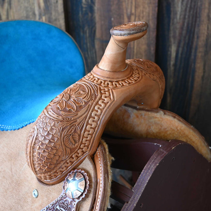 12" TESKEY'S YOUTH BARREL SADDLE