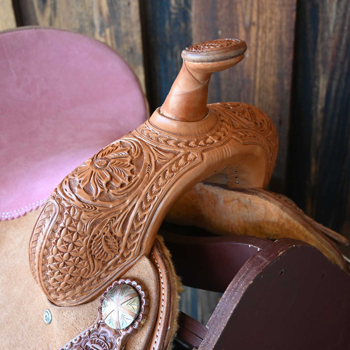 12" TESKEY'S YOUTH BARREL SADDLE