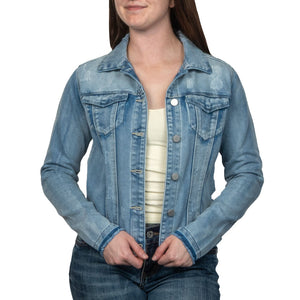 Stacy Bradley Light Denim Designer Horse Jacket WOMEN - Clothing - Outerwear - Jackets Stacy Bradley Design