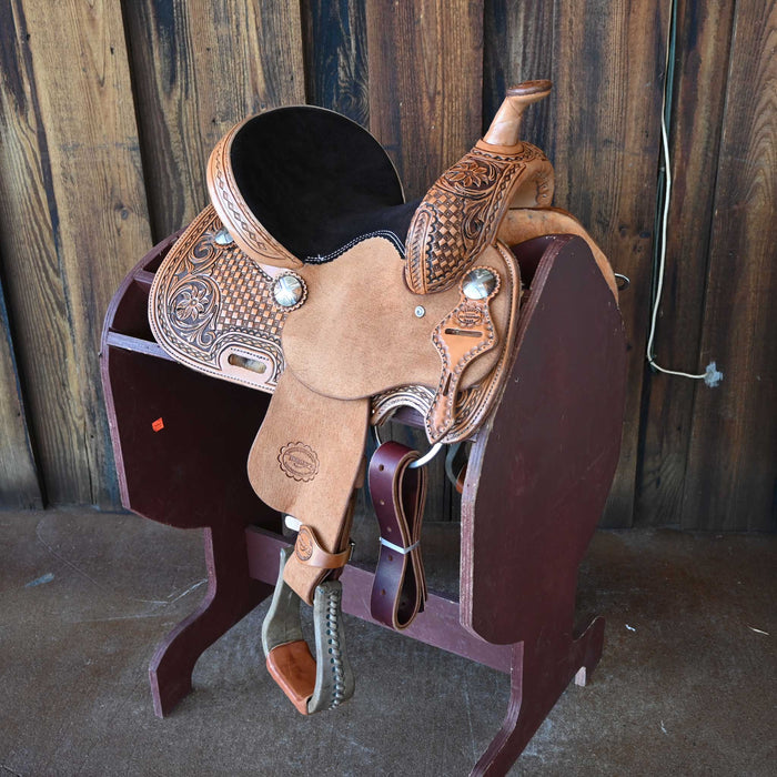 12" TESKEY'S YOUTH BARREL SADDLE