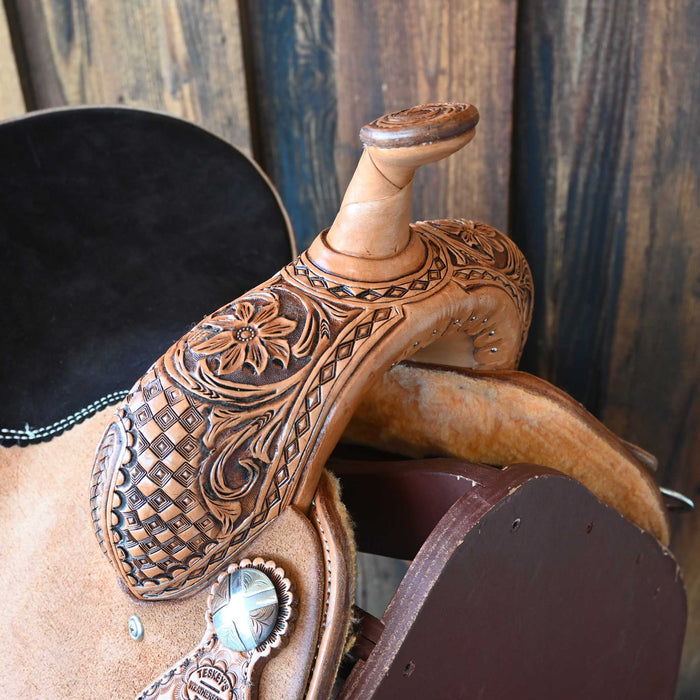 12" TESKEY'S YOUTH BARREL SADDLE