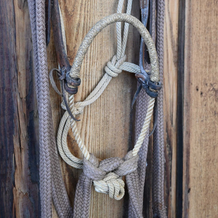 Rawhide Loping Hack w/Browband Headstall
