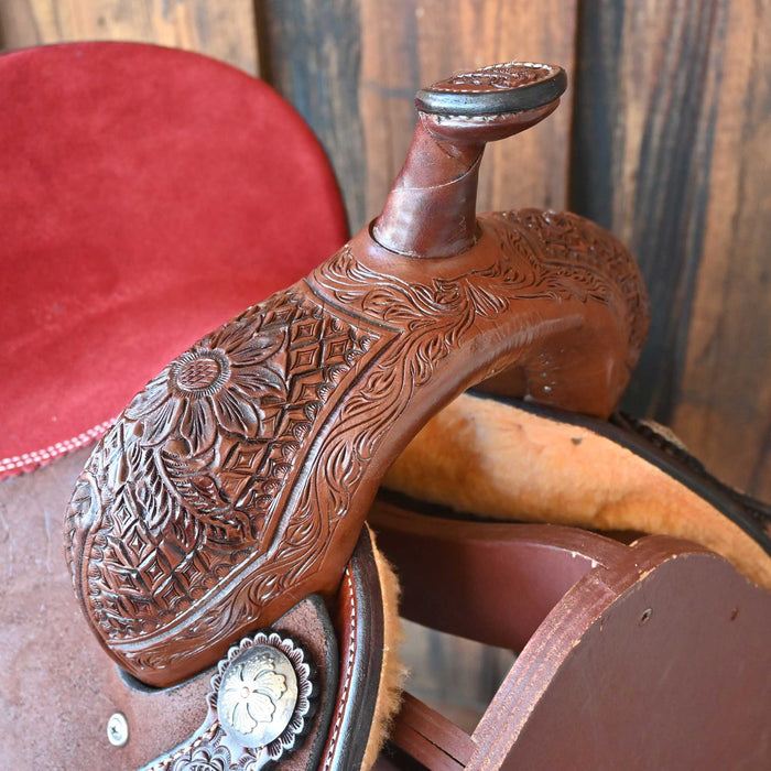 12" TESKEY'S YOUTH BARREL SADDLE