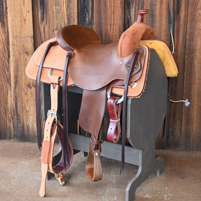 16" JEFF SMITH BUSTER WELCH RANCH CUTTER SADDLE Saddles - New Jeff Smith