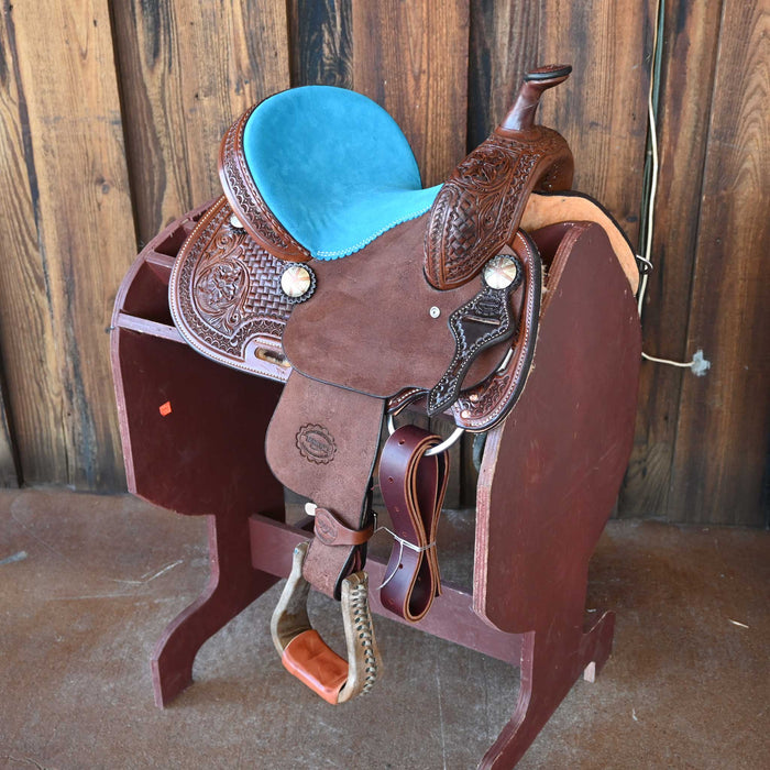 12" TESKEY'S YOUTH BARREL SADDLE