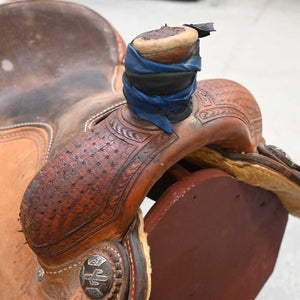 14.5" USED CACTUS ROPING SADDLE Saddles CACTUS SADDLERY