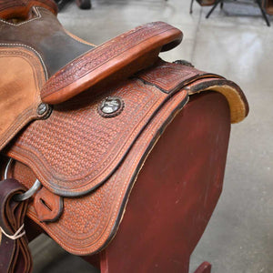 14.5" USED CACTUS ROPING SADDLE Saddles CACTUS SADDLERY