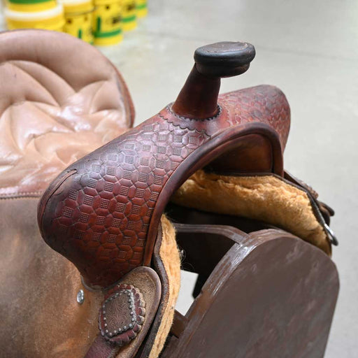 14" USED SHILOH BARREL SADDLE Saddles - Used Shiloh Saddlery